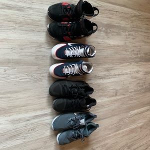 Lot of 4 sets of Sneakers size 10